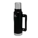 Stanley Classic Legendary Thermos 1_4L - Maintient la Température 40h (Chaud_Froid) - Bouteille Isotherme - Sans BPA - Gourde Isotherme en Acier Inoxydable - Gourde Inox - Matt Black.webp