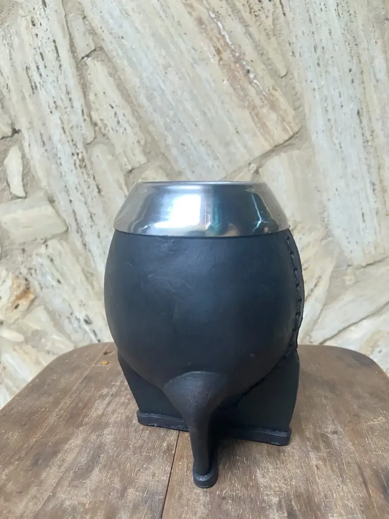 Mate Torpedo Acero Negro