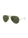 Aviator dorado/verde