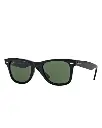 Wayfarer clásico negro/verde