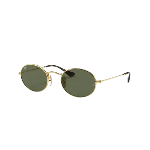[3547N/001] Round Oval clásico dorado/verde