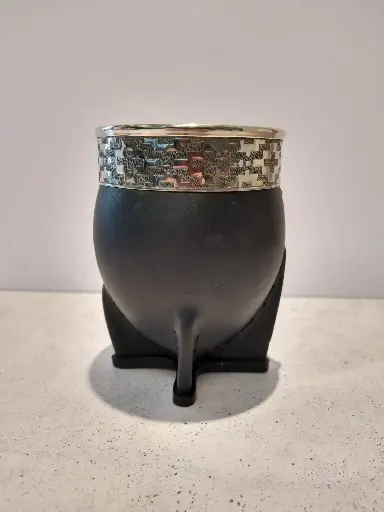 Mate Imperial Acero Negro Pampa