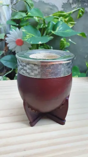 Mate Imperial Acero Pampa Bordo